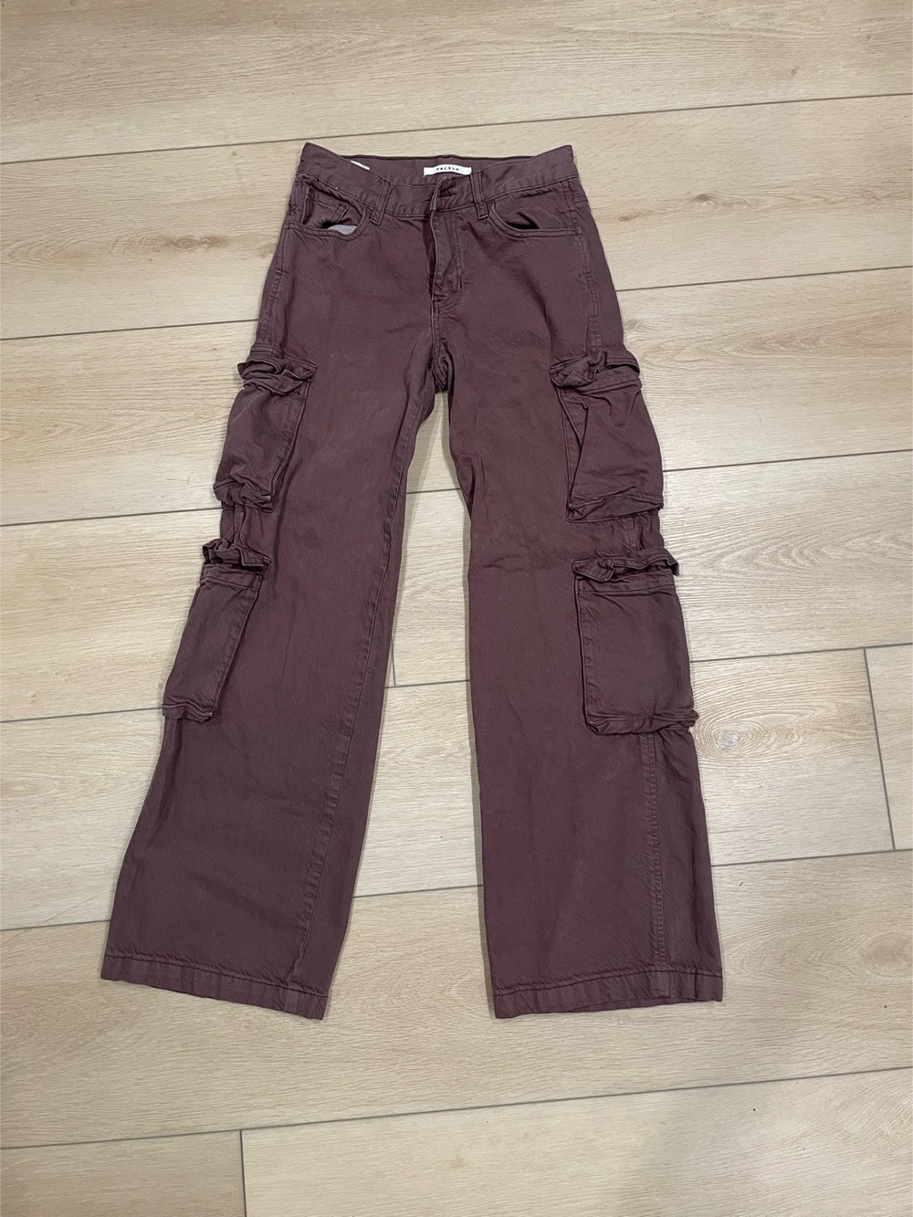 Pacsun 90's Baggy Cargo Pants Brown Waist 23